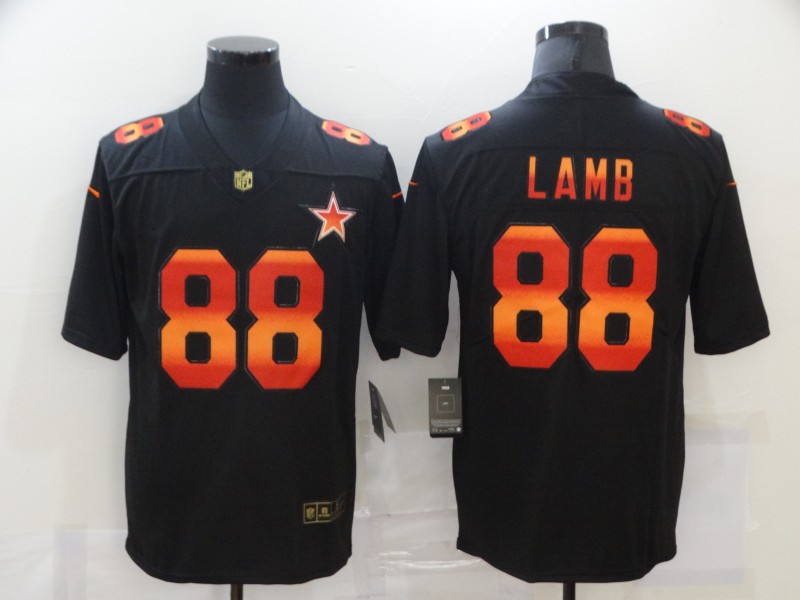 2020 Men Nike NFL Dallas cowboys #88 Lamb black fahion limited jerseys->new orleans saints->NFL Jersey